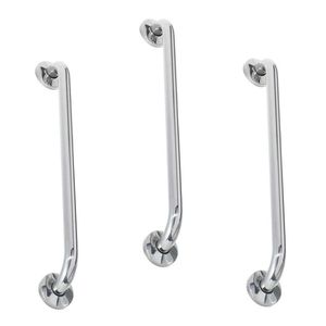 Alça De Apoio 60Cm Barra Inox Kit 3 Unidades Acessibilidade