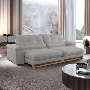 Sofá Dubai Veludo 2 Módulos De 100 Cm B25 Cm Meu Sofá Online B026 Veludo Prata