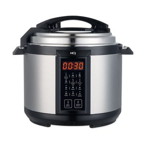 Panela De Pressão Elétrica Multifuncional Digital HQ 5 Litros Inox HQ-Y5DI 220V