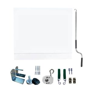 Toldo Cortina Branco - 2,00m X 2,20m - Kit Completo