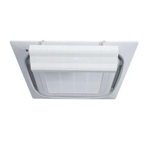 Defletor Para Ar-condicionado Split Universal De Pvc Encaixe Ajustável De 60,00 Cm Modelos Piso Teto