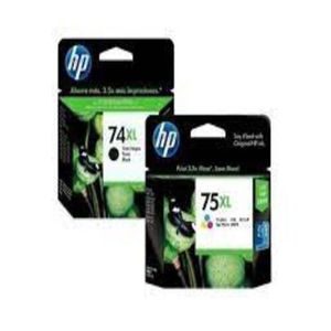 Cartucho Hp 74xl 75xl Preto E Color