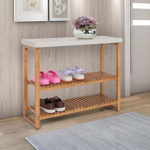 Estante Aparador Buffet Gold Com 2 Prateleiras Luxo Off White