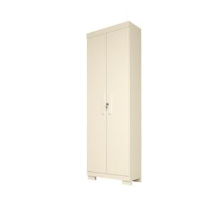 Multiuso Israel Com Chave 2 Portas 100% Mdf Linhamobília Branco