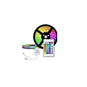 Tira De Led Fita 5 Metros Com Controle 60 Leds Rgb