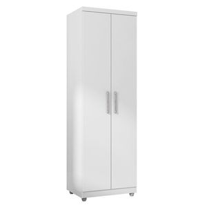 Armário Multiuso Sabrina 2 Portas Branco - Ajl Móveis Branco