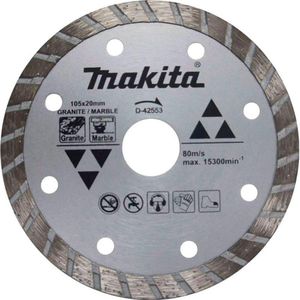 Disco Diamantado 105 X 20 Mm Turbo Makita