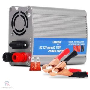 Conversor Transformador 12 Para 110v Qualquer Aparelho