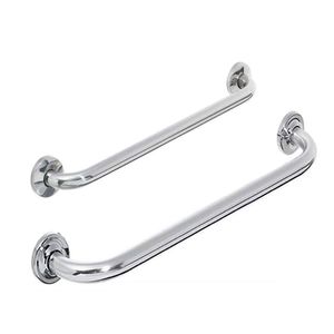 Alça Barra De Apoio Banheiro Inox Kit 2 Un 40cm E 60cm