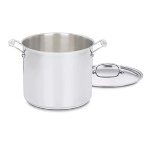 Cuisinart Panela Stockpot 11,3l Com Tampa Aço Inox Profissional