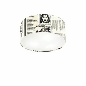 Plafon Cilíndrico Md-3010 Tecido 30x12cm Bivolt Ny-jornal
