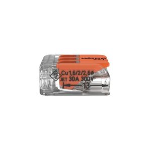 6 Conectores Automático 221-613 Até 6,0mm 3 Polos 41a - Wago