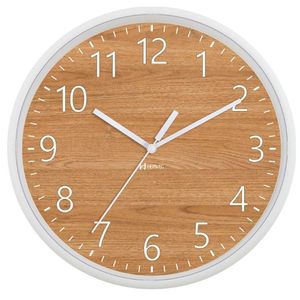 Relógio De Parede Herweg 26 Cm Branco 660135 Branco - Branco