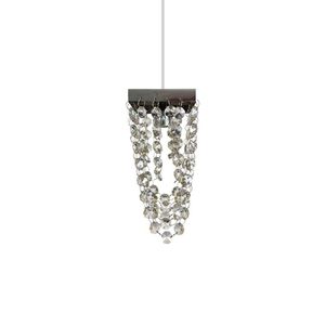 Lustre Pendente Lumix Per02 Quadrado Champagne G9