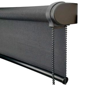 Persiana Rolo Screen 3% Preto - 2,10m X 2,70m