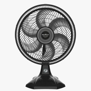 Ventilador Bvt400 6 Pás 3 Velocidades Britânia Preto 110v