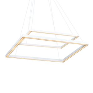 Lustre Pendente Newline Fit Led 747 Bivolt Branco 4000k Luz Neutra