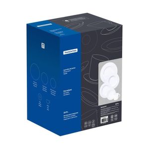 Aparelho De Jantar Tramontina Santorini Em Porcelana Decorada 20 Peças