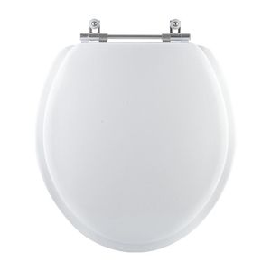 Assento Sanitario Almofadado Izy Branco Para Vaso Deca