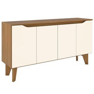 Balcao Buffet 4 Portas 150 cm Quartzo Henn