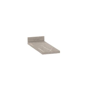 Tampo Para Balcão 20cm Premium Luciane Móveis Quartzo Beige