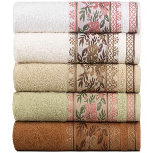 Kit 5 Toalhas De Banho Fio Penteado Jacquard - 70x140cm - Nice - Kit 3