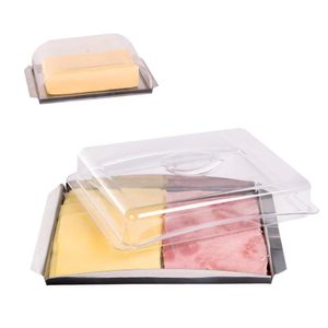 Kit Porta Frios E Manteigueira Inox Essence