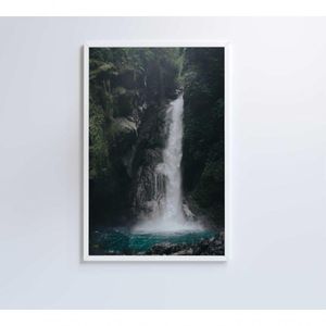 Quadro Cachoeira 80x120 Cm Adesivo Fotográfico