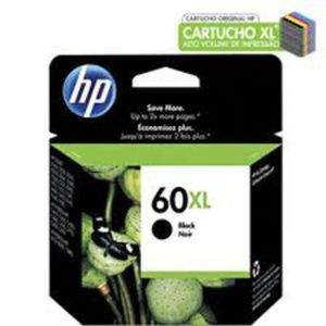 Cartucho Hp 60xl Cc641wb Preto