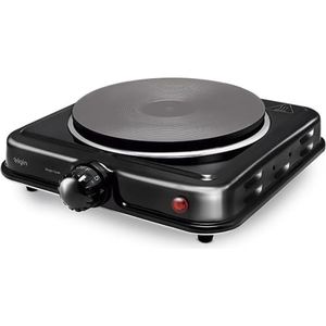Fogão Elétrico De Mesa 1 Prato 1000W FG01 Single Cook Preto Elgin 110V