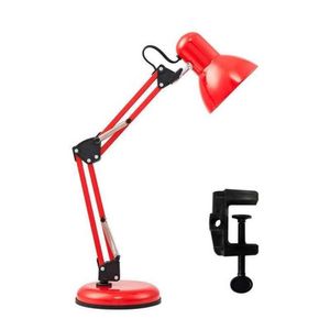 Abajur De Mesa Articulado E27 Vermelho Startec