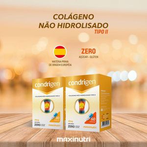 Condrigen Ultra Colágeno Tipo 2 Mdk Maxinutri 60 Cápsulas