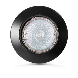 Spot De Embutir Preto Com Dicroica Gu10 50W Voltagem 110V