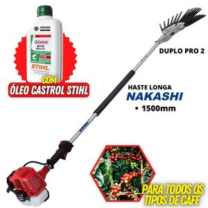 Derriçadeira Nakashi Com Motor Mitsubishi + óleo Stihl 2t