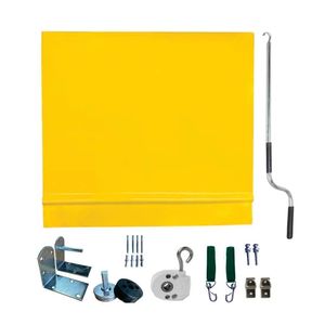 Toldo Cortina Amarelo - 2,60m X 2,80m - Kit Completo
