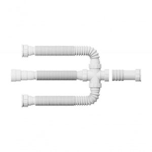 Sifao Tubo Extensivo Cuba Tripla 75cm Branco - Blukit