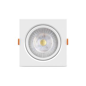 Spot De Led Embutir Elgin Ecospot Mr11 Quadrado 3w Bivolt 3000k Luz Quente
