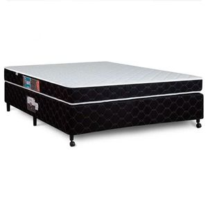 Cama Box + Colchão Castor Casal Montblanc Double Face