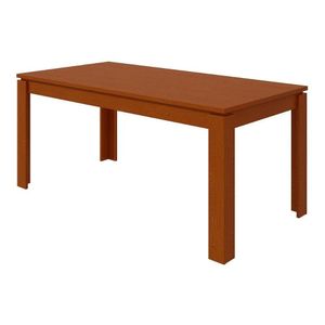 Mesa Para Cozinha Athenas C-tampo Madeirado 180x90cm Frassino - Lopas