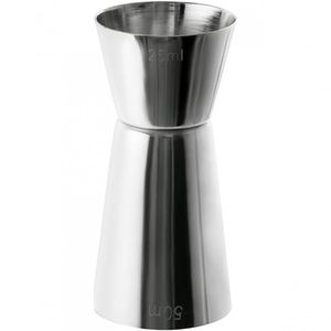 Dosador Americano De Inox Duplo 25 Ml E 50 Ml - Mimo