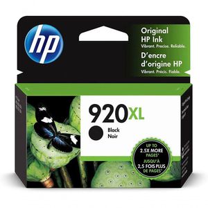 Cartucho Hp 920xl Cd975a Black 6000 6500 E709c 7500a