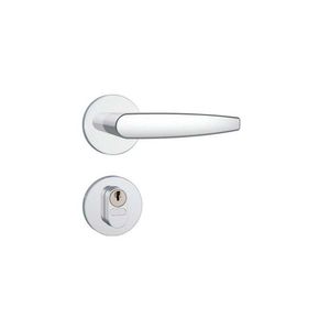 Fechadura Externa 803-33 Cromada Roseta Redonda Stam