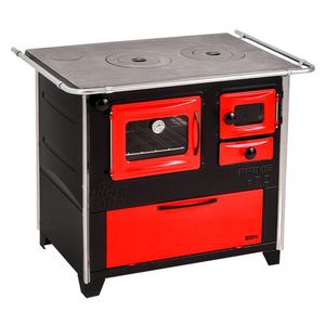 Fogão A Lenha Prime Box Esquerdo N2 Vermelho