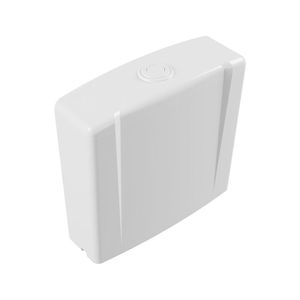 Caixa De Descarga Acoplada Universal Astra Cau1 Acionamento Simples 6 Litros Branco Cau1*br1