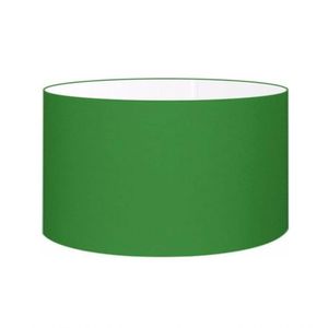 Cúpula Abajur e Luminaria em Tecido Verde Folha