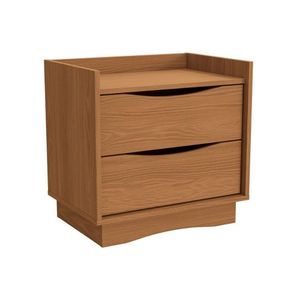Mesa Cabeceira Infantil Com 2 Gavetas M261 Canela Kappesberg
