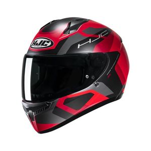 Capacete Hjc C10 Tins Verm Cinz Pret 58