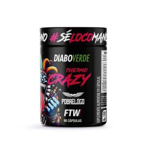 Diabo Verde Thermo Crazy (90 Caps) - Padrão: único
