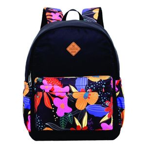 Mochila Feminina Xeryus Floral Ref 12166