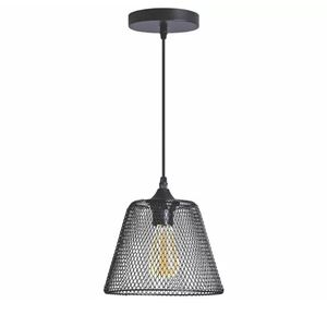 Lustre Cupula Abajur Pendente Aramado Metal Decoraçao